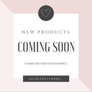New product photos coming soon!